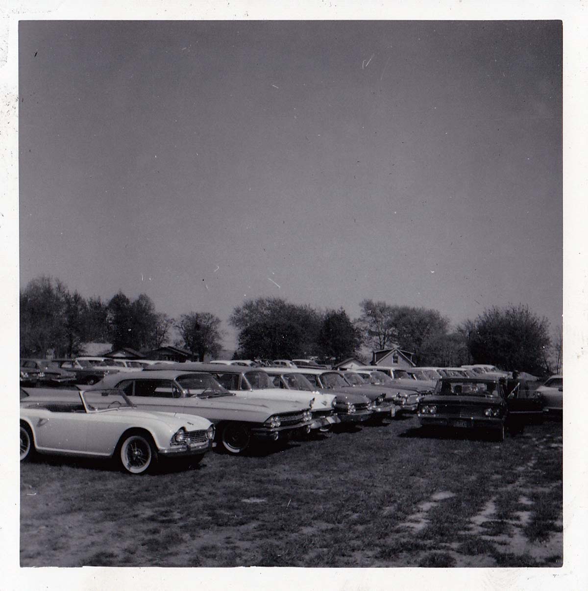 Cars at RBIA Ballfield.